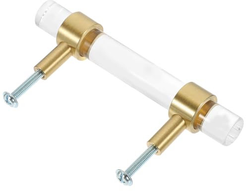 Ciieeo Atemberaubendes Schrankgriff-set Aus Acryl Und Kupfer Für Küchenschranktüren Kommoden Schränke 64 Mm