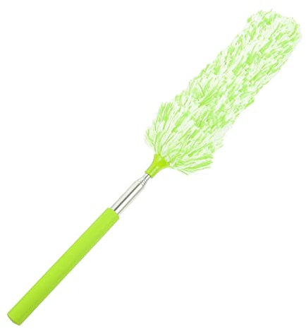 COLLBATH Washable Duster Extendable Microfiber Cleaning Brush for Ceiling Wall Furniture Car for Moving