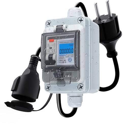 Compteur électrique mobile, compteur électrique pour prise extérieure