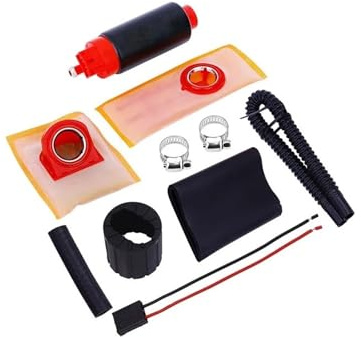 Elektrische Inline Kraftstoffpumpe Für BMW E30 E36 E46 316i 318i 320i 330i M3 535i X5 GSS340 Kraftstoffpumpe(Without logo)