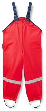 Playshoes Unisex Kinder Wind- und wasserdichte Regenhose Regenbekleidung Matschhose Regenlatzhose Ungefüttert
