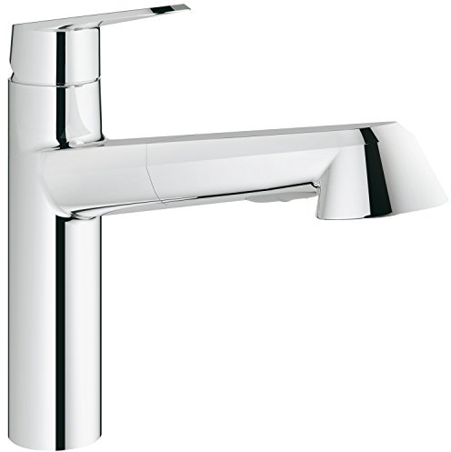 Grohe Eurodisc - Grifo de cocina Pullsout dualspout Alta presión Ref. 32257002