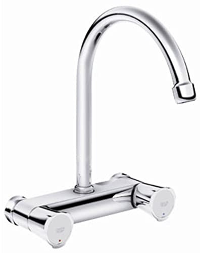 Grohe Costa L Wand-Spültischbatterie mit Auslauf nach oben Chrom