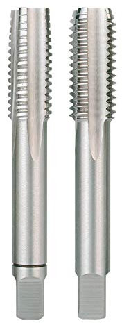 Ruko HSS Handgewindebohrer Satz DIN 2181 geschliffen blank MF 24 x 1,00 mm Nenngewindegröße 90,0 mm Länge 2 Stück R235242