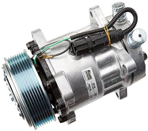 NISSENS 89139 Compresseur de clim SD7H15 PAG 46 YF R134a R1234yf Compatible avec IVECO STRALIS II, SCANIA R II, MAN TGA, DAF CF