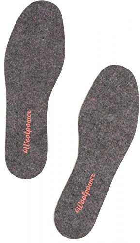 Woolpower Einlagen Kinder Felt Insoles Kids recycle grey 32-33
