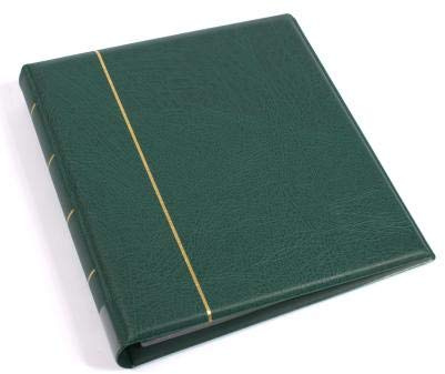 KOBRA Nr. FE Euro-Münzalbum ohne oder mit 5 Blättern für 15 Eurosätze im wattierten Norm-Ringbinder, 5 Farben ohne oder mit Kassette Nr. FK zur Auswahl (Grün, Album leer)