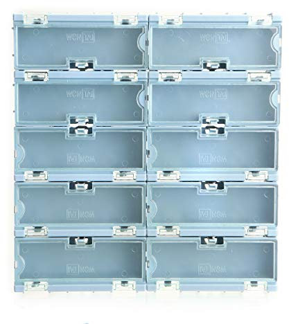 TuToy Herramienta pequeña Tornillo Objeto Componentes electrónicos Piezas Caja de almacenamiento Caja Smt Smd Contenedor