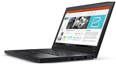 Lenovo Notebook ThinkPad X270 20K5-S13 - Core i5-8 GB Ram - 256 GB SSD - 12.5 Pollici LED - Webcam - Win 10 Pro (Ricondizionato)