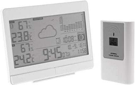 Station météo La Rayonnante avec capteur extérieur sans fil (IP44) - Otio