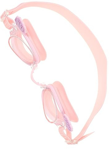 Happyyami Schwimmbrillen Für Kinder Silikonbrille Schwimmbrille Für Kleinkinder Riemenabdeckung Für Tauchermasken Süße Muschelbrille Schutzbrille Für Kleinkinder Glas Mädchen Anti Nebel Stk