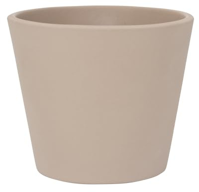 Pottery Pots Plant Pot Inez L, Funghi Beige | Ø: 18 x H: 15