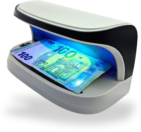 BEITZ BS-09 | UV-Falschgeldprüfgerät zur Prüfung von Banknoten | Tragbarer Geldscheinprüfer | UV Geldprüfer für Scheine | Falschgeld Prüfer | UV-Banknotenprüfgerät | Falschgelderkennung