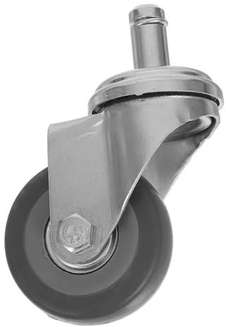 TIDTALEO Rueda Giratoria Para Carrito Rueda Pequeña De Acero Inoxidable De Repuesto Para Sillas Para Salones De Belleza y Talleres