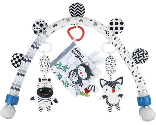 caterbee Baby Spielbogen für Babywiege (Animal)