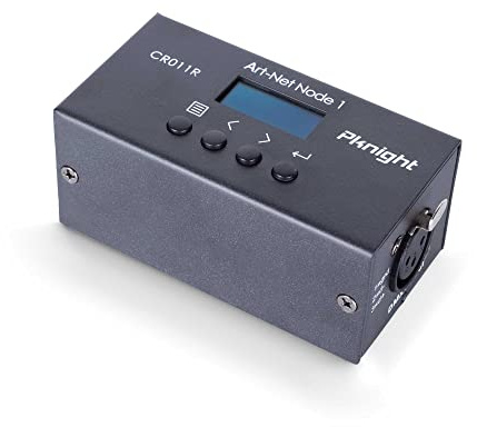 Pknight Interfaccia controller di illuminazione Ethernet ArtNet DMX bidirezionale | un universo (RDM non supportato)