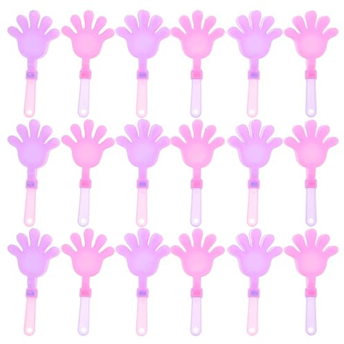 Yardwe 60 aplausos de plástico - Miniatura de 9,5 cm - Juguetes para hacer ruido - Aplausos para rellenar bolsas de regalos