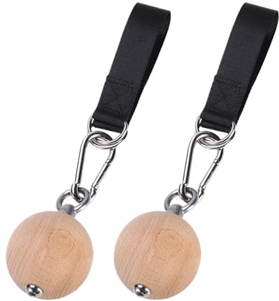 Grip per trazioni, set di 2 impugnature per arrampicata su roccia con esercizi antiscivolo per avambraccio, strumento durevole per allenamento della per trazioni, bilancieri e maniglie per bande