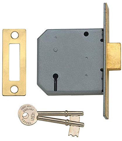 Union 2177, Serratura a mortasa, a 3 leve, con punto morto