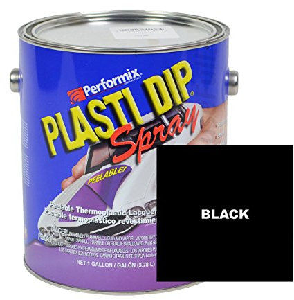 Perfomix Plasti Dip Multi-purpose Rubber Coating Spray - Sprayable - One Gallon (128oz) - Black