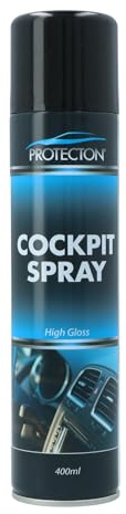 Protecton Cockpit Spray Haute Brilliance 400ml, Noir
