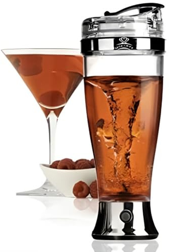 EchoAcc Shaker à cocktail automatique pour mélanger le café électrique 450 ml