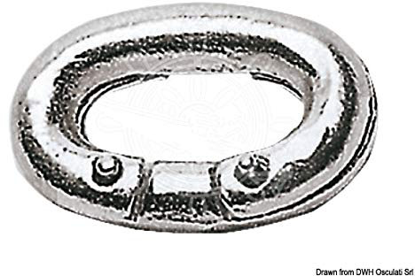 Osculati Ketten-Notglied, rost. Edelstahl 10 mm