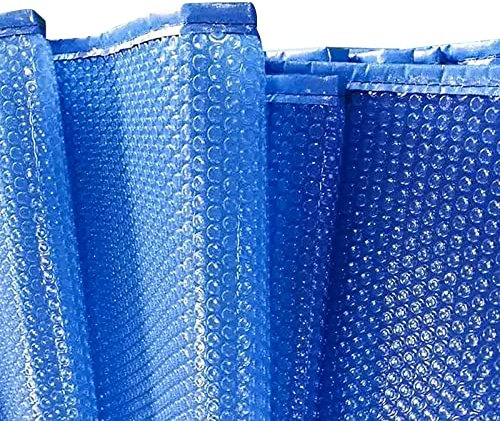 Copertura per Piscina a Bolle da 16 Mil, Coperta Termica Solare Antipolvere per vasche idromassaggio all'aperto/Piscine interrate/Piscine gonfiabili, Telo Galleggiante Rettangolare
