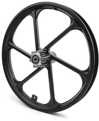 Remorque de vélo pour enfants de 16 pouces, avec moyeu en alliage noir et support pour pneus pneumatiques 16 x 1,75