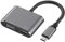 Xingdianfu Adaptateur USB C vers HDMI VGA, adaptateur HUB USB-C, HDMI 4K, VGA, USB 3.0, Power Delivery PD, port de charge USB 3.0