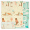LulluLab Tappeto Gioco Bambini Neonati Pieghevole, reversibile, impermeabile. 180 x 150 x 1. in Schiuma Per Bimbi. Per la Camera del Bambino o della Bambina.