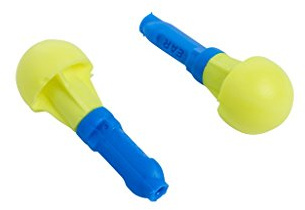 3M E-A-R Push-Ins Gehörschutzstöpsel, ohne Kordel, 38 dB, EX-01-021 | Gelb/Blau, 100-er Pack