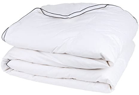 Pikolin Home - Edredón nórdico 96% plumón de oca de 220 gr/m² con tejido exterior de algodón para otoño e invierno, (RP205)