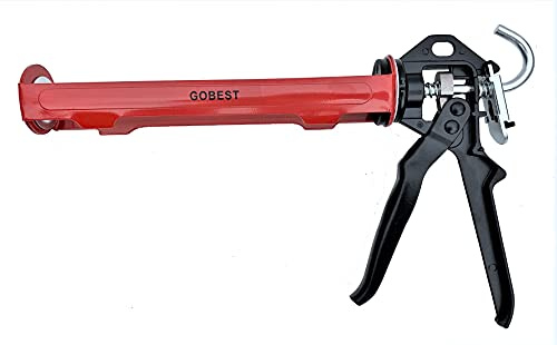 GOBEST silicone, mastic, caulk gun applicator automatic stop, non dripping