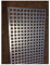 2mm Aluminium Lochblech Qg 10-15, Fenstergitter Alu-Lochblech Zuschnitte eins. Folie 600x600