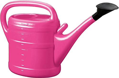 1X Gießkanne 10L PINK + 1x KÜHLSCHRANKMAGNET! Blumenkanne Kunststoff für groß & klein, Garten & Zimmerpflanzen Gießkannen Gieskanne Gieskannen Giesskanne 10 L Liter Watering Can Gieskannen10Liter