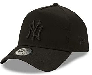 New Era New York Yankees MLB Colour Essential Black 9Forty E-Frame Snapback Cap - One-Size