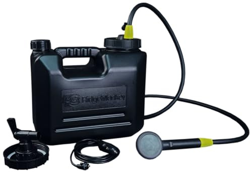 RidgeMonkey Outdoordusche für Angler zum Waschen Outdoor Power Shower Full Kit