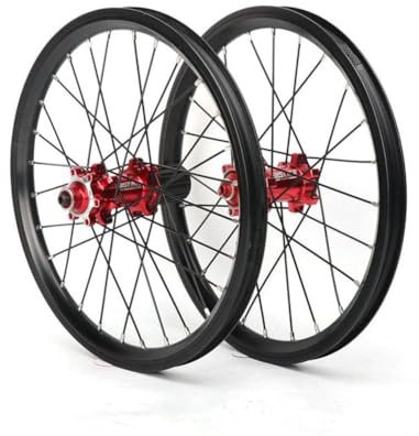 ZFF Klapprad-Räder 16Zoll 305 BMX Vorder- Und Hinterradsatz Scheibenbremse Schnellspanner Aluminium-Legierung Höhe 20mm 7/8/9/10/11 Geschwindigkeit 24/28 Löcher
