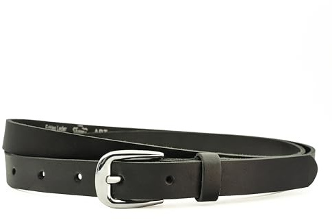 Ab-BELT & BAG 2cm Damen Gürtel aus Leder, Jeans Ledergürtel HRS-03
