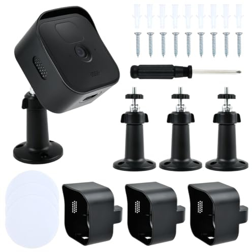 DODUOS 3 Stück Halterung für Blink Halterung Outdoor, Wandhalterung für Blink Outdoor-Kamera, Zubehör für Blink Outdoor Camera Halterungen und Blink Indoor Sicherheitskamera System