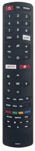 Universal Mando a Distancia Aptos para NEVIR TV RC311S NVR-9000-32RD2S-SM
