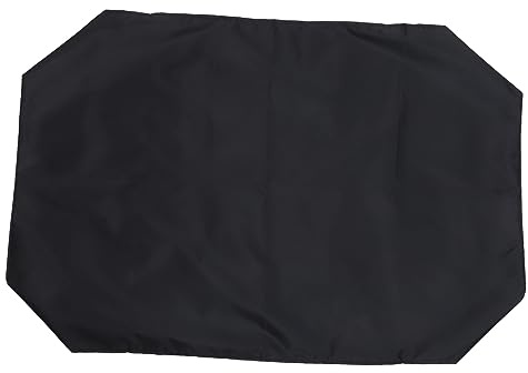 VICASKY Klaviertastatur Abdeckung für 61 Tasten Schwarzes Canvas Staubdicht Schützt die Elektronische Tastatur