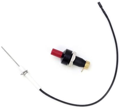 VNJUGF Gas Oven European Short Piezoelectric Igniter Plastic Lighter With Bracket Ignition Needle And Wire 400mm Extrusion Ignition wanglan
