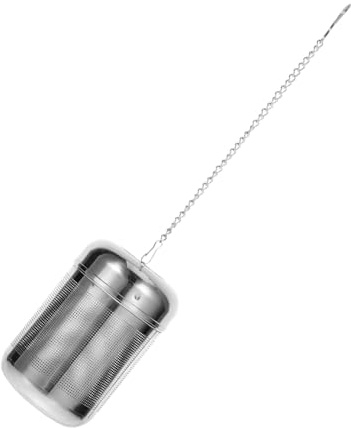 CLISPEED Stainless Steel Tea Infuser Ball Tea Filter Strainer Compact Kitchen Accessories Portable Seasoning Filter for Cooking