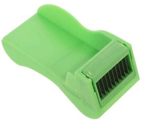 VERDANVERSE Affettatrice per Fagioli in Acciaio Inox 304 Verde Tagliaverdure Multifunzione per Verdure e Fagiolini Utensile da Cucina Resistente e Facile da Pulire per Preparazioni Rapide