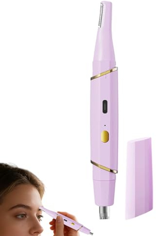 Maquinilla de Cejas Afeitadora Eléctrica con Carga USB