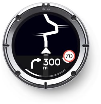 Beeline Moto II Classic Edition - Tracker GPS per moto Next Gen | Design compatto, costruzione impermeabile, display semplice e batteria 14 ore | Navigatore satellitare per moto adatto ai guanti