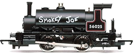 Lokomotive RailRoad BR, Klasse 264 „Pug“, 0-4-0ST, 56025 „Smokey Joe“, Epoche 4/5, Schwarz