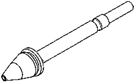 Ersa Entlötspitze für Löstationen Digital2000A / i-Con und i-Con Vario 4 mit Entlötkolben X-Tool Durchmesser innen 1,2 mm außen 2,6 mm, 0722ED1226